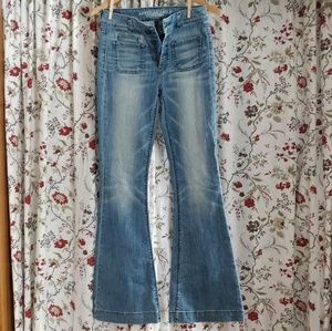 American Eagle high waist flare jeans 6L